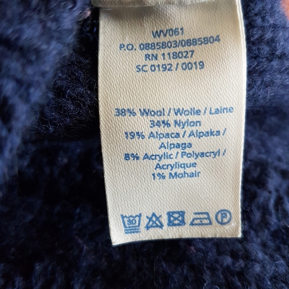 BODEN 8 Cable Knit Sweater Alpaca Wool Mohair Size 8 - Picture 8 of 9